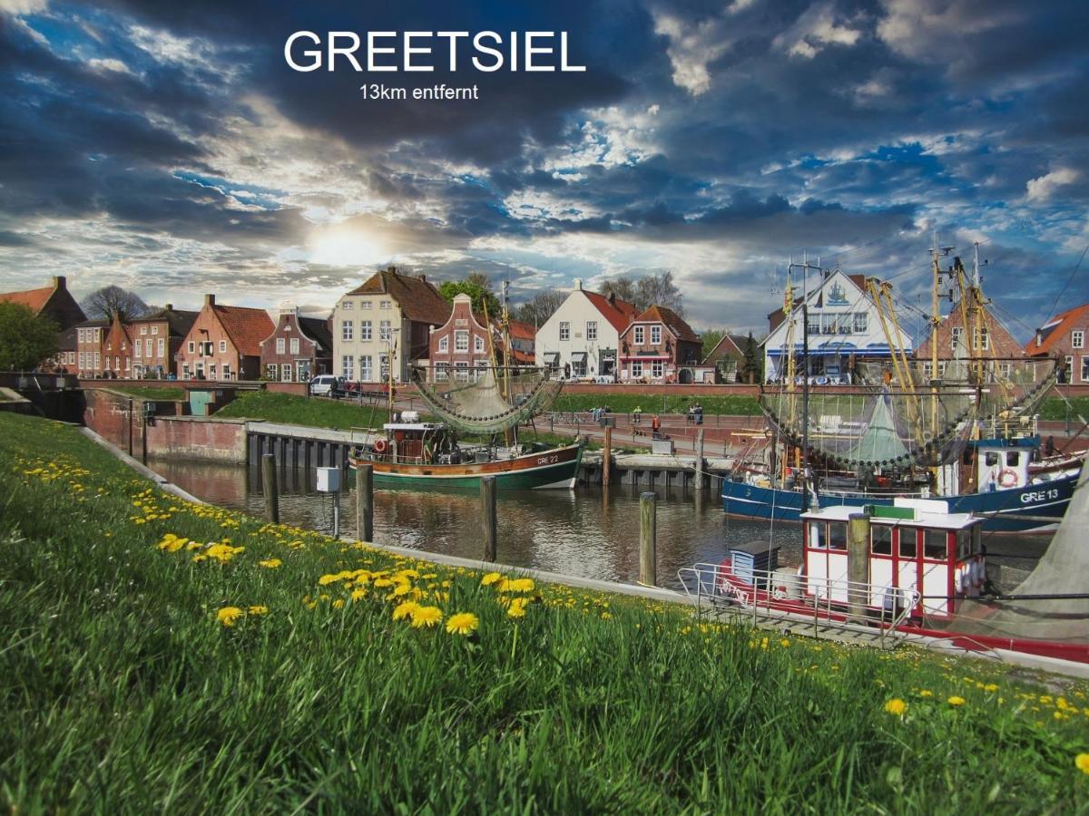 Ostfriesland Apartements -Fewo- Upgant-Schott Extérieur photo